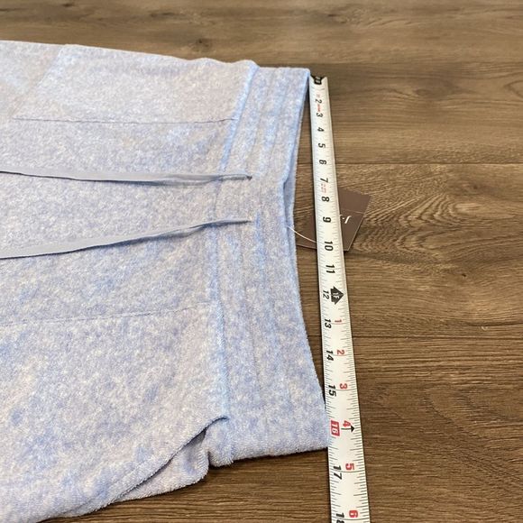 J.Jill Pure Jill Blue Terry Cloth Swimsuit Cover Up Skirt Size MP - Picture 6 of 10